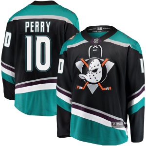 Men's Corey Perry Anaheim Ducks Breakaway Alternate Jersey - Black