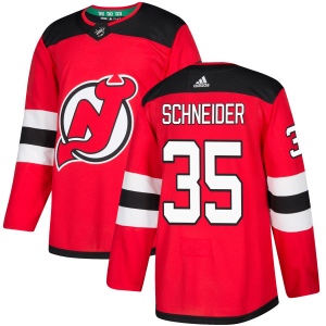 Men's Cory Schneider New Jersey Devils Authentic Jersey - Red