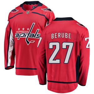 Men's Craig Berube Washington Capitals Breakaway Home Jersey - Red