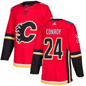 Men's Craig Conroy Calgary Flames Authentic Jersey - Red