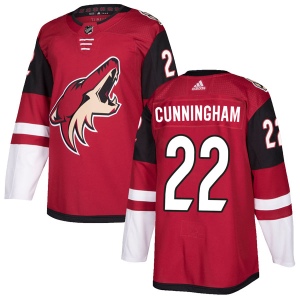 Men's Craig Cunningham Arizona Coyotes Authentic Maroon Home Jersey