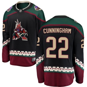 Men's Craig Cunningham Arizona Coyotes Breakaway Alternate Jersey - Black