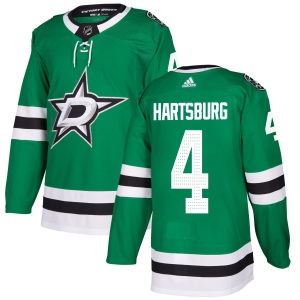 Men's Craig Hartsburg Dallas Stars Authentic Kelly Jersey - Green