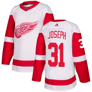 Men's Curtis Joseph Detroit Red Wings Authentic Jersey - White