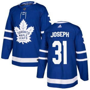 Men's Curtis Joseph Toronto Maple Leafs Authentic Home Jersey - Blue