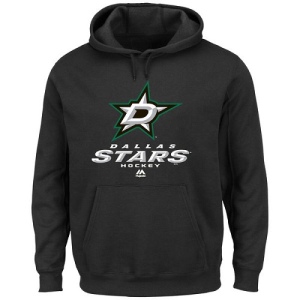 Men's Dallas Stars Critical Victory VIII Pullover Hoodie - - Black