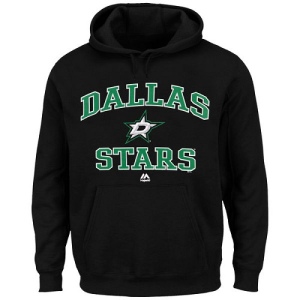 Men's Dallas Stars Heart & Soul Hoodie - - Black