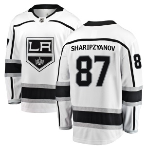 Men's Damir Sharipzyanov Los Angeles Kings Breakaway Away Jersey - White