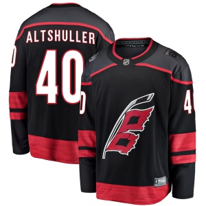 Men's Daniel Altshuller Carolina Hurricanes Breakaway Alternate Jersey - Black