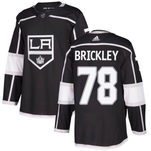 Men's Daniel Brickley Los Angeles Kings Authentic Home Jersey - Black