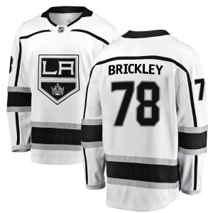 Men's Daniel Brickley Los Angeles Kings Breakaway Away Jersey - White