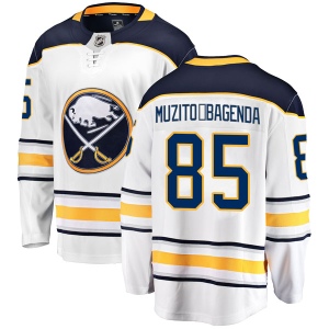 Men's Daniel Muzito-Bagenda Buffalo Sabres Breakaway Away Jersey - White