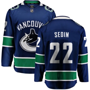 Men's Daniel Sedin Vancouver Canucks Home Breakaway Jersey - Blue