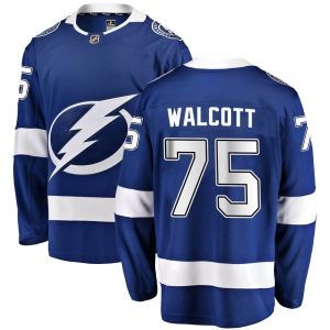 Men's Daniel Walcott Tampa Bay Lightning Breakaway Home Jersey - Blue