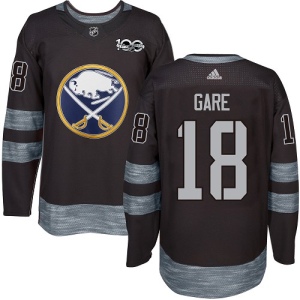 Men's Danny Gare Buffalo Sabres Authentic 1917-2017 100th Anniversary Jersey - Black