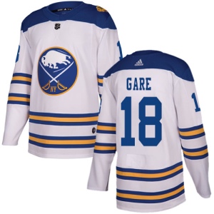 Men's Danny Gare Buffalo Sabres Authentic 2018 Winter Classic Jersey - White