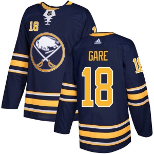 Men's Danny Gare Buffalo Sabres Authentic Jersey - Navy