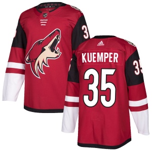 Men's Darcy Kuemper Arizona Coyotes Authentic Maroon Home Jersey