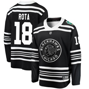 Men's Darcy Rota Chicago Blackhawks 2019 Winter Classic Breakaway Jersey - Black