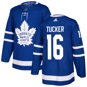 Men's Darcy Tucker Toronto Maple Leafs Authentic Jersey - Blue