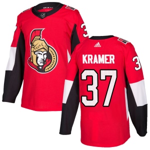 Men's Darren Kramer Ottawa Senators Authentic Home Jersey - Red