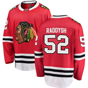 Men's Darren Raddysh Chicago Blackhawks Breakaway Home Jersey - Red