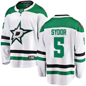 Men's Darryl Sydor Dallas Stars Breakaway Away Jersey - White