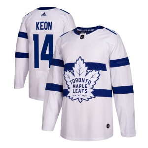 Men's Dave Keon Toronto Maple Leafs Authentic 2018 Stadium Series Jersey - White