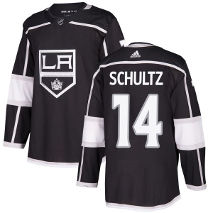 Men's Dave Schultz Los Angeles Kings Authentic Home Jersey - Black