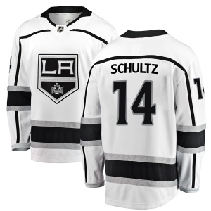 Men's Dave Schultz Los Angeles Kings Breakaway Away Jersey - White