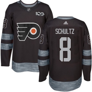 Men's Dave Schultz Philadelphia Flyers Authentic 1917-2017 100th Anniversary Jersey - Black