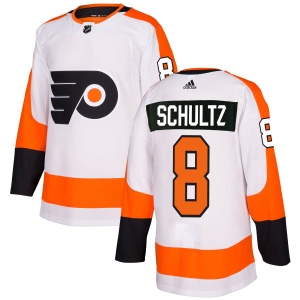 Men's Dave Schultz Philadelphia Flyers Authentic Jersey - White