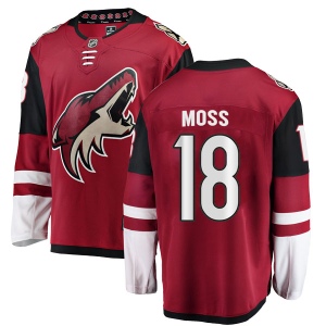 Men's David Moss Arizona Coyotes Authentic Home Jersey - Red