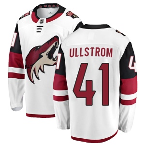 Men's David Ullstrom Arizona Coyotes Authentic Away Jersey - White