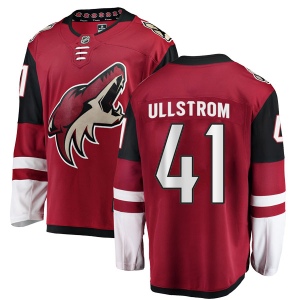 Men's David Ullstrom Arizona Coyotes Authentic Home Jersey - Red