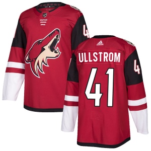 Men's David Ullstrom Arizona Coyotes Authentic Maroon Home Jersey