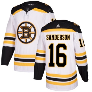 Men's Derek Sanderson Boston Bruins Authentic Jersey - White