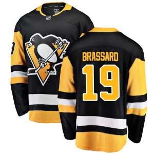 Men's Derick Brassard Pittsburgh Penguins Breakaway Home Jersey - Black