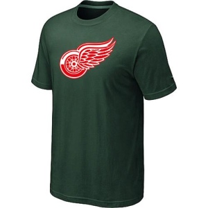 Men's Detroit Red Wings Big & Tall Logo T-Shirt - Dark - Green