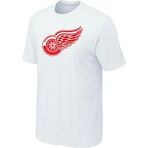 Men's Detroit Red Wings Big & Tall Logo T-Shirt - - White