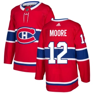 Men's Dickie Moore Montreal Canadiens Authentic Jersey - Red