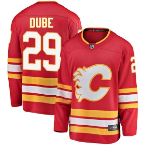 Men's Dillon Dube Calgary Flames Breakaway Alternate Jersey - Red