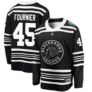 Men's Dillon Fournier Chicago Blackhawks 2019 Winter Classic Breakaway Jersey - Black