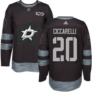 Men's Dino Ciccarelli Dallas Stars Authentic 1917-2017 100th Anniversary Jersey - Black