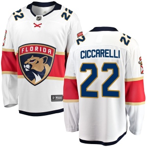 Men's Dino Ciccarelli Florida Panthers Breakaway Away Jersey - White