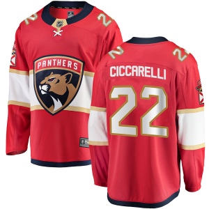 Men's Dino Ciccarelli Florida Panthers Breakaway Home Jersey - Red