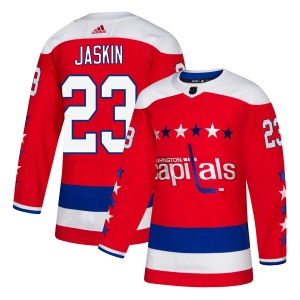 Men's Dmitrij Jaskin Washington Capitals Authentic Alternate Jersey - Red