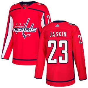 Men's Dmitrij Jaskin Washington Capitals Authentic Home Jersey - Red