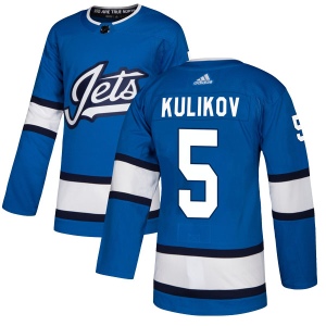 Men's Dmitry Kulikov Winnipeg Jets Authentic Alternate Jersey - Blue