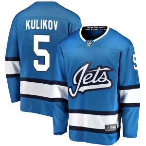 Men's Dmitry Kulikov Winnipeg Jets Breakaway Alternate Jersey - Blue